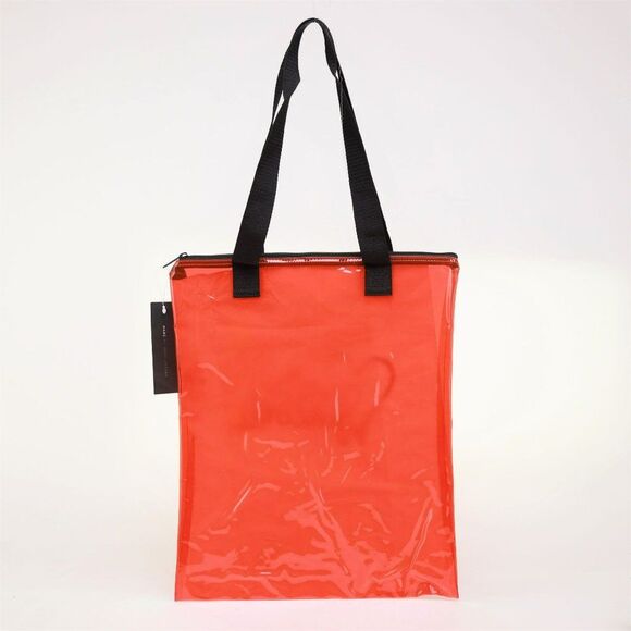 NWT Marc by Marc Jacobs I Heart MJ Clear Tote Red - Picture 9 of 11